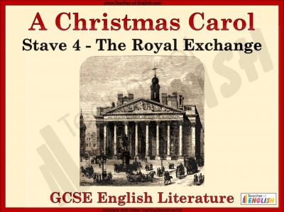 A Christmas Carol - The Royal Exchange Teaching Resources